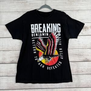 Breaking Benjamin Return to Ash Defeated After All T-Shirt Adult Large Black